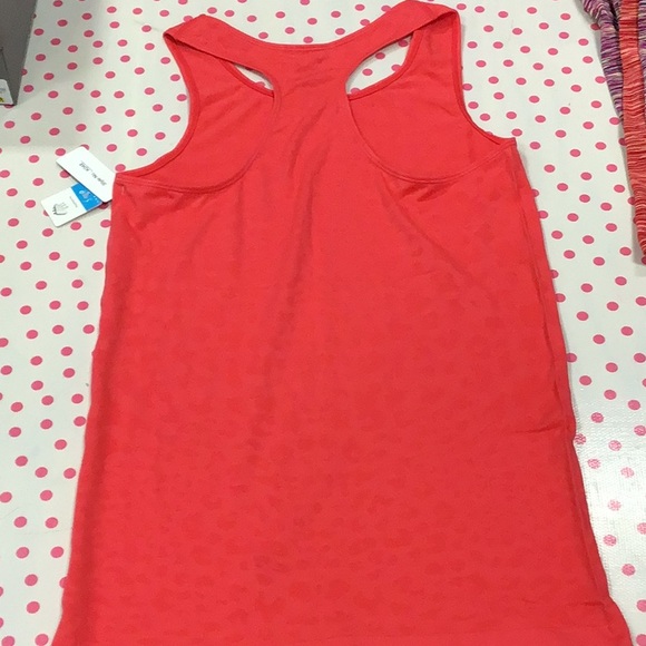 Racer back tank, size medium, pink with leopard print - Picture 2 of 2